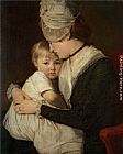 Portrait of Mrs Anne Carwardine and her Eldest Son Thomas by George Romney